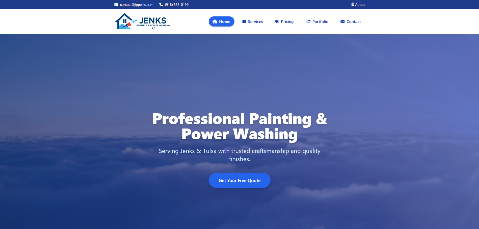 Jenks Painting & Power Washing screenshot